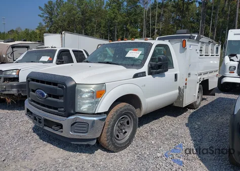2015 Ford F-350 Chassis Xl из США, поврежденный, VIN 1FDBF3E62FEB64086